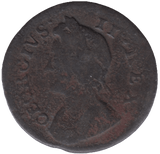 1736 FARTHING ( FINE ) - Farthing - Cambridgeshire Coins