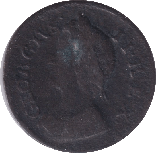 1736 FARTHING ( FINE ) - Farthing - Cambridgeshire Coins