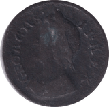 1736 FARTHING ( FINE ) - Farthing - Cambridgeshire Coins