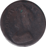 1737 FARTHING ( FAIR ) - Farthing - Cambridgeshire Coins