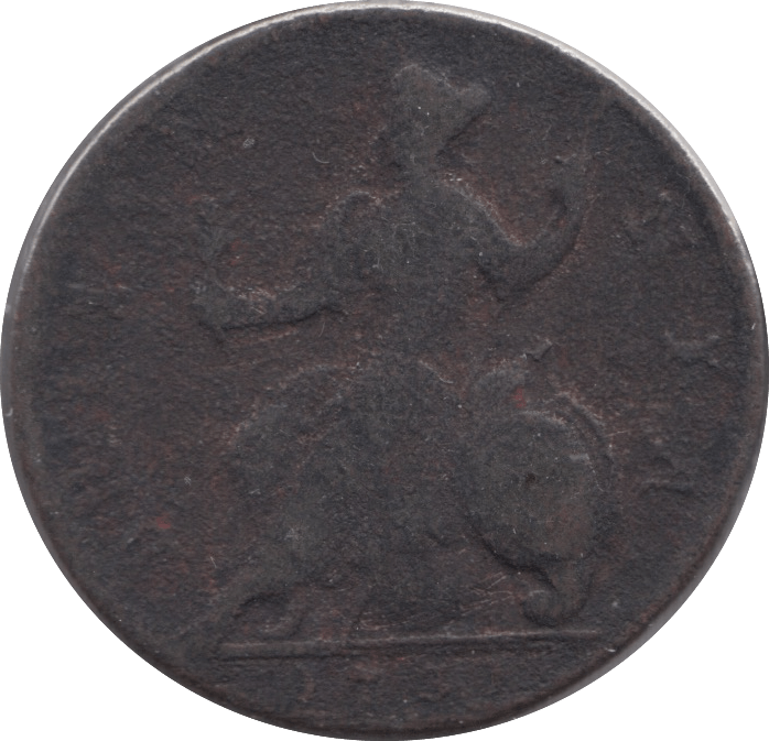 1737 HALFPENNY ( NF ) - Halfpenny - Cambridgeshire Coins