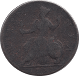 1737 HALFPENNY ( NF ) - Halfpenny - Cambridgeshire Coins