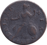 1738 HALFPENNY ( FAIR ) - Halfpenny - Cambridgeshire Coins