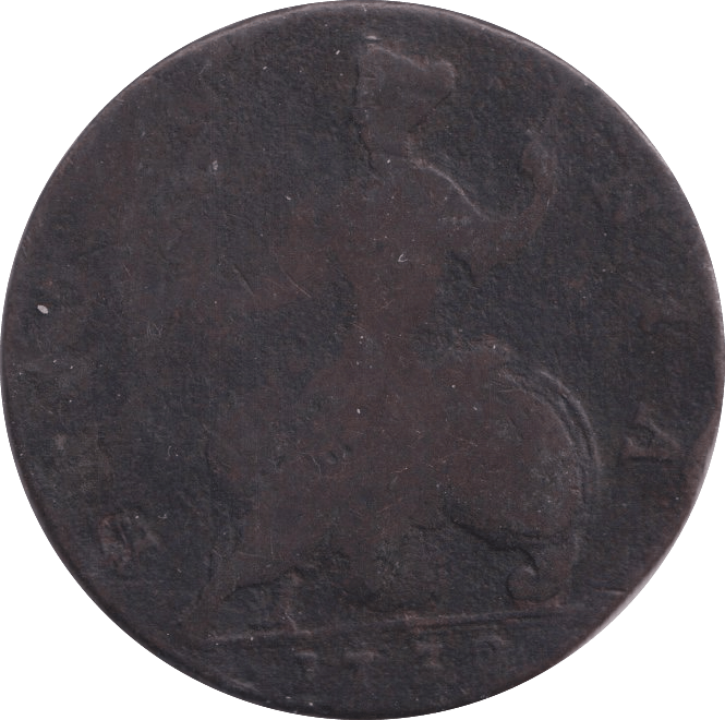 1738 HALFPENNY ( NF ) - Halfpenny - Cambridgeshire Coins