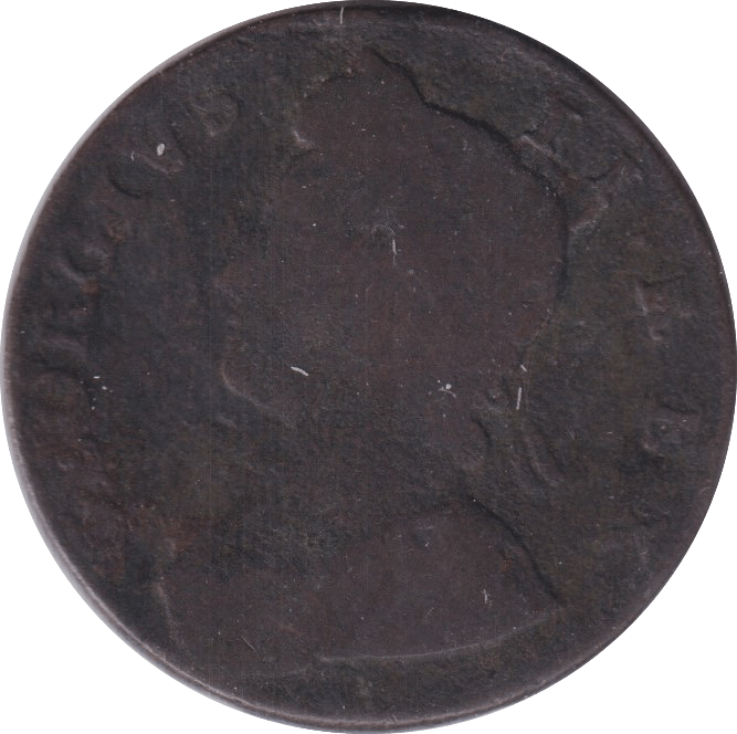 1738 HALFPENNY ( NF ) - Halfpenny - Cambridgeshire Coins