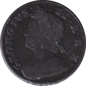 1739 HALFPENNY ( NF ) - Halfpenny - Cambridgeshire Coins