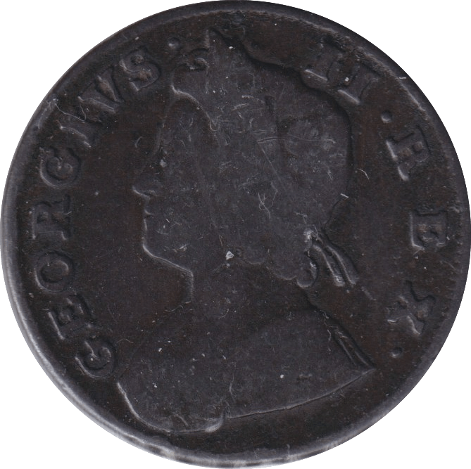 1739 HALFPENNY ( NF ) - Halfpenny - Cambridgeshire Coins