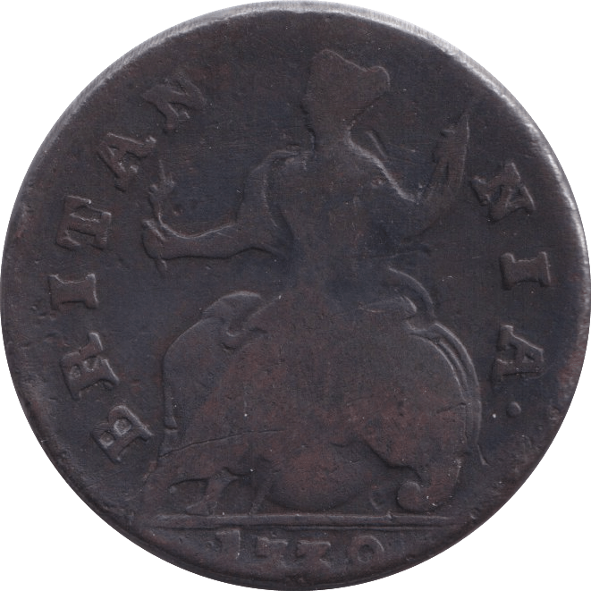 1739 HALFPENNY ( NF ) - Halfpenny - Cambridgeshire Coins