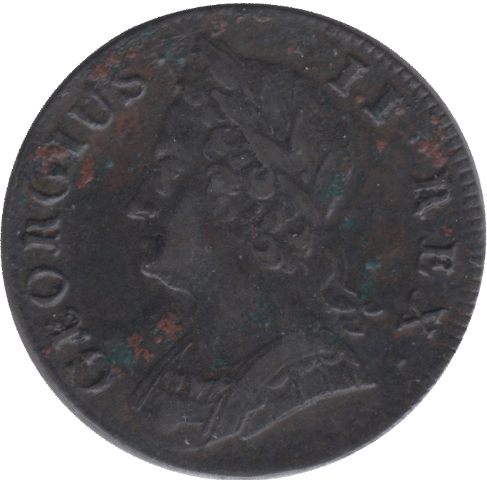 1742 HALFPENNY ( EF ) - Halfpenny - Cambridgeshire Coins