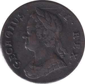 1742 HALFPENNY ( GF ) - Halfpenny - Cambridgeshire Coins