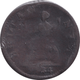 1744 FARTHING ( FAIR ) - Farthing - Cambridgeshire Coins