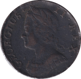 1745 HALFPENNY ( FINE ) - Halfpenny - Cambridgeshire Coins