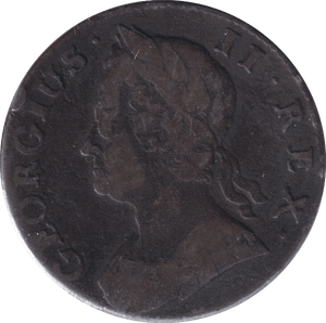 1745 HALFPENNY ( GF ) - Halfpenny - Cambridgeshire Coins