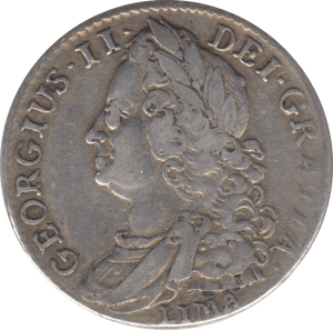 1745 SHILLING ( VF ) - SHILLING - Cambridgeshire Coins