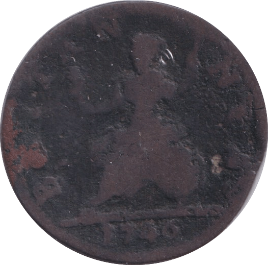 1746 FARTHING ( FAIR ) - Farthing - Cambridgeshire Coins