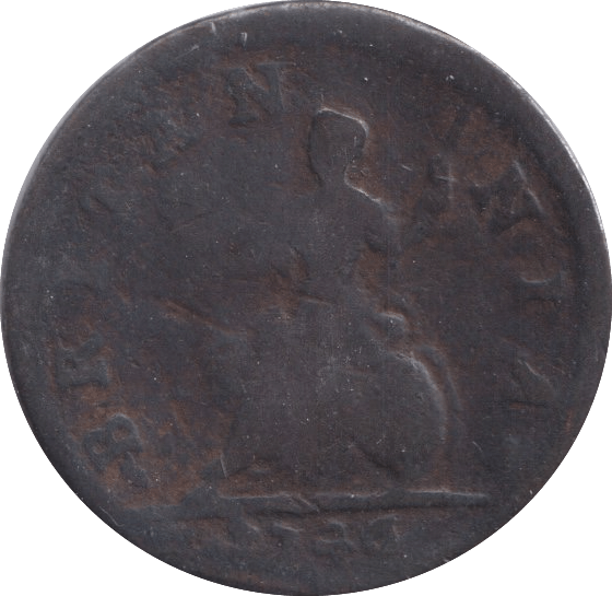 1746 FARTHING ( FAIR ) - Farthing - Cambridgeshire Coins