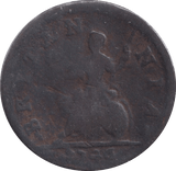 1746 FARTHING ( FAIR ) - Farthing - Cambridgeshire Coins