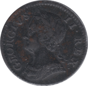 1746 FARTHING ( GVF ) - Farthing - Cambridgeshire Coins