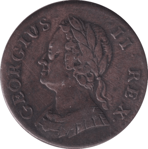 1746 FARTHING ( VF ) - Farthing - Cambridgeshire Coins