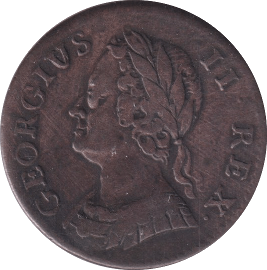 1746 FARTHING ( VF ) - Farthing - Cambridgeshire Coins