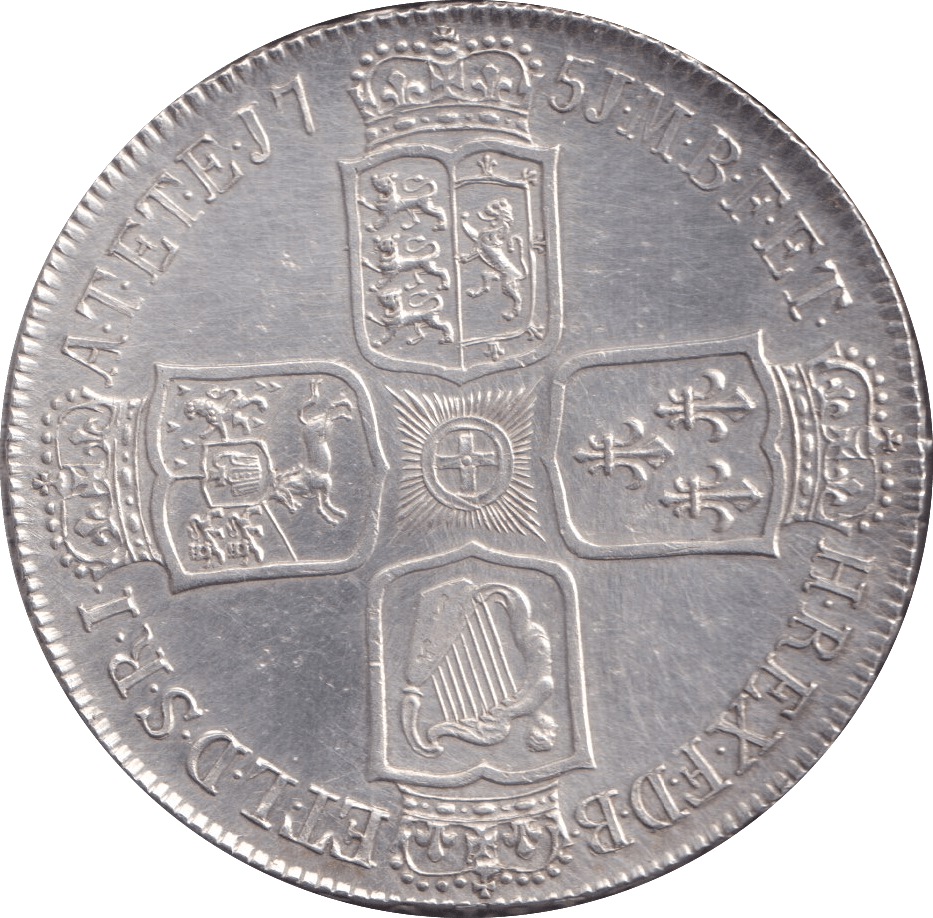 1751 CROWN ( AUNC ) - Crown - Cambridgeshire Coins