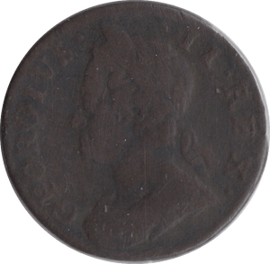 1752 HALFPENNY ( FINE ) - Halfpenny - Cambridgeshire Coins