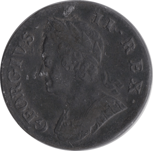 1753 HALFPENNY ( GF ) - Halfpenny - Cambridgeshire Coins