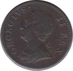 1754 FARTHING ( GF ) 6 - Farthing - Cambridgeshire Coins