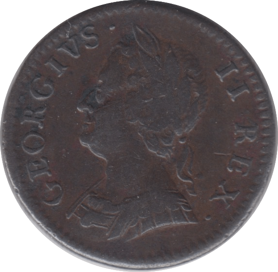 1754 FARTHING ( GF ) 6 - Farthing - Cambridgeshire Coins