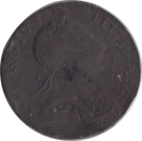 1757 HALFPENNY ( FAIR ) - HALFPENNY - Cambridgeshire Coins