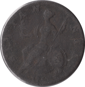 1757 HALFPENNY ( FAIR ) - HALFPENNY - Cambridgeshire Coins