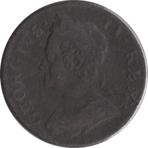 1757 HALFPENNY ( FAIR ) - HALFPENNY - Cambridgeshire Coins