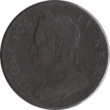 1757 HALFPENNY ( FAIR ) - HALFPENNY - Cambridgeshire Coins