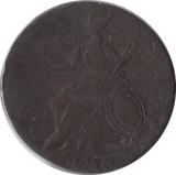 1757 HALFPENNY ( FAIR ) - HALFPENNY - Cambridgeshire Coins