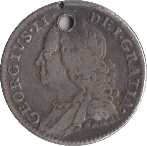 1757 SIXPENCE ( FINE ) - Sixpence - Cambridgeshire Coins