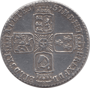 1757 SIXPENCE ( GVF ) - Sixpence - Cambridgeshire Coins