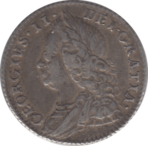 1757 SIXPENCE ( VF ) 2 - Sixpence - Cambridgeshire Coins