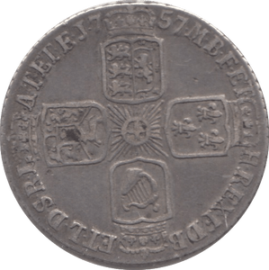 1757 SIXPENCE ( VF ) 3 - Sixpence - Cambridgeshire Coins