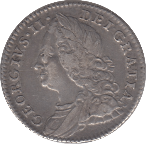 1757 SIXPENCE ( VF ) 3 - Sixpence - Cambridgeshire Coins