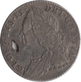 1757 SIXPENCE ( VF ) - Sixpence - Cambridgeshire Coins