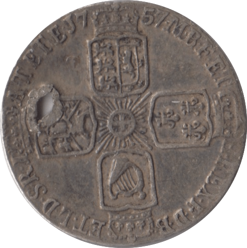 1757 SIXPENCE ( VF ) - Sixpence - Cambridgeshire Coins