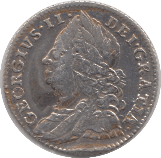 1757 SIXPENCE ( VF ) - Sixpence - Cambridgeshire Coins