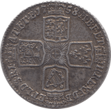 1758 SHILLING ( EF ) 12 - Shilling - Cambridgeshire Coins