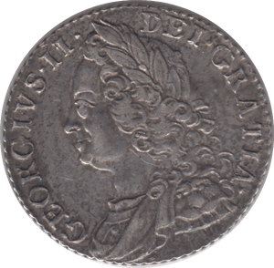 1758 SHILLING ( EF ) 12 - Shilling - Cambridgeshire Coins