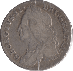 1758 SIXPENCE ( FINE ) - Sixpence - Cambridgeshire Coins