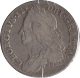 1758 SIXPENCE ( FINE ) - Sixpence - Cambridgeshire Coins