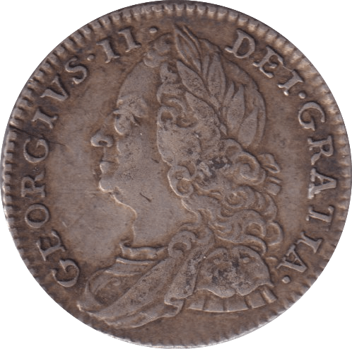 1758 SIXPENCE ( GF ) - SIXPENCE - Cambridgeshire Coins