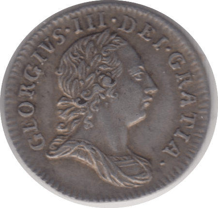 1762 MAUNDY THREEPENCE ( GVF ) - Maundy Coins - Cambridgeshire Coins