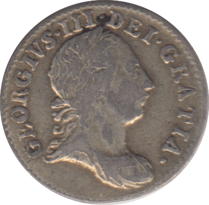 1763 MAUNDY THREEPENCE ( VF ) - Maundy Coins - Cambridgeshire Coins