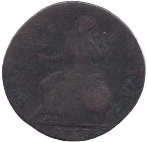 1770 HALFPENNY ( FINE ) - Halfpenny - Cambridgeshire Coins